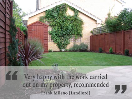 Frank Milano's Garden